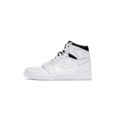 NIKE JORDAN 1 RETRO HIGH CHARLOTTE HORNETS FOUNDATION WHITE 906047